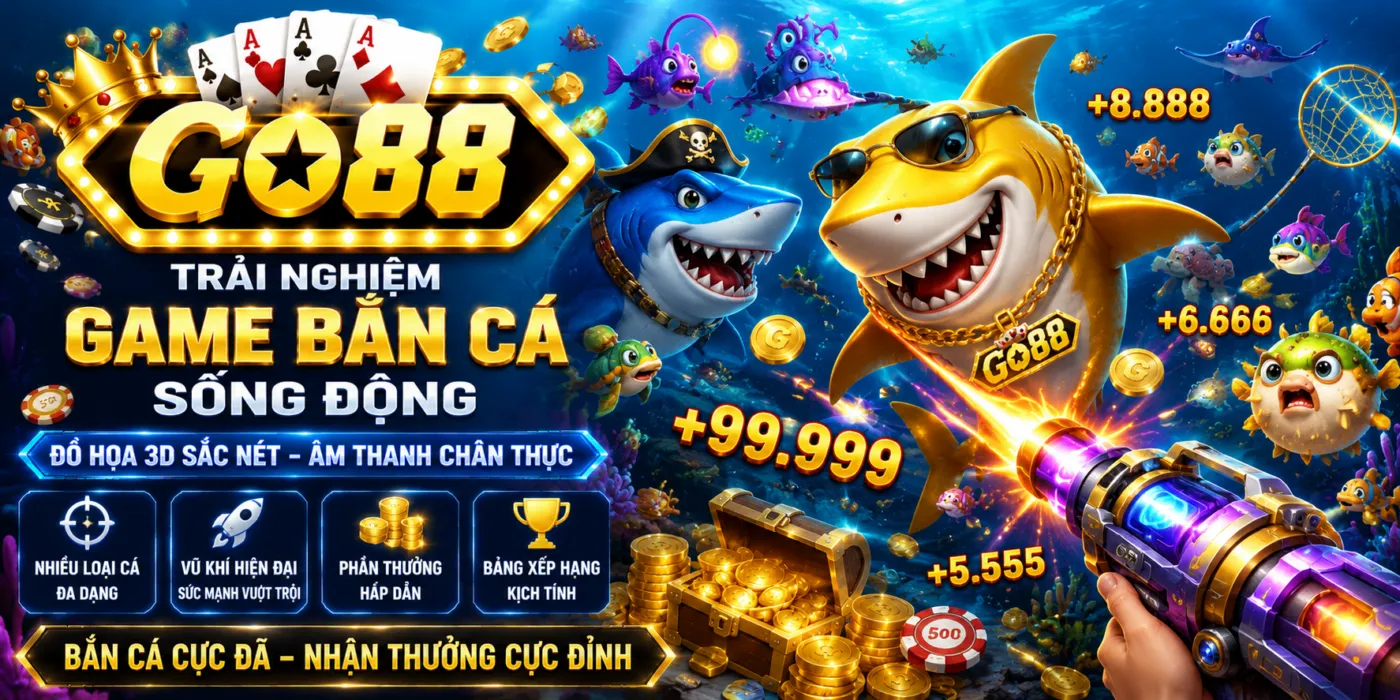 Trải nghiệm game bắn cá sống động