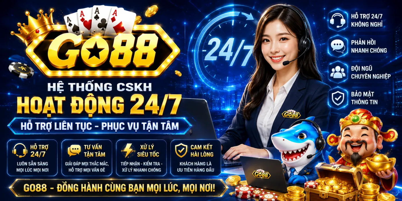 Hệ thống CSKH hoạt động 24/7 hỗ trợ liên tục